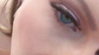 brunette babysitter sucks dick