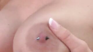 brunette babysitter sucks dick