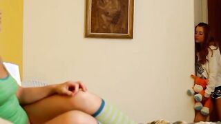 Twistys - Lexi BelleBrooklyn Lee starring at The Sleep Over
