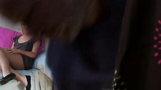 Teenie Like It Huge - Scott Nails Lexi Drink tape starring Lexi Drink and Scott Nails