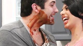 Twistys - Food Fight Boned - Gina Valentina 2CDonnie Rock