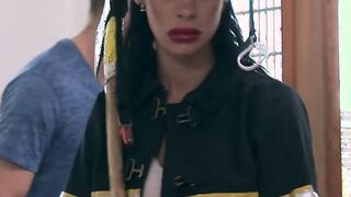Shes Gonna Squirt - Putting Out The Fire sex tape starring Angelina Valentine and Mr. Pete