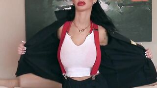 Shes Gonna Squirt - Putting Out The Fire sex tape starring Angelina Valentine and Mr. Pete