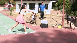 Huge Melons Inside Sports - Having Fun with my Tennis Nuts sex tape starring Yurizan Beltran and Jordan Ash