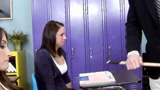 Huge Breasts at School - A Rumor That Goes Around%2C Ejaculates Around On Your Titted film starring Lizz Tayler and Johnny Sins