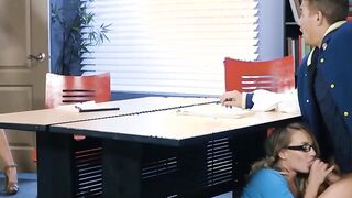 Long Titties at School - Cum Credits movie starring Cali Carter and Xander Corvus