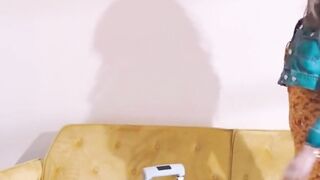 she found the perfect place to get gaped by her boss