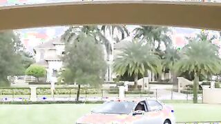 She Can Drive Stick in Car