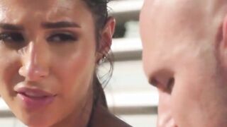 athletic gianna dior gets fucked hard in the locker room