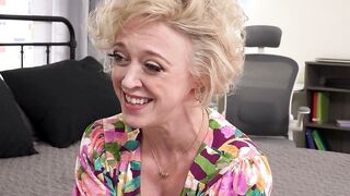 Blonde MILF wife cuckolded by two BBCs