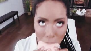 brazzers exxtra sneaky foot fetishist gets oiled up scissored