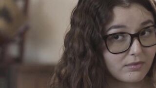 Geek teen Leana Lovings fucked by bff gf
