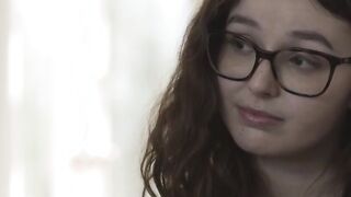 Nerd teen Leana Lovings fucked by bff gf