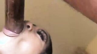 Cokaiine Staxxx knows how to swallow french boy huge african penis