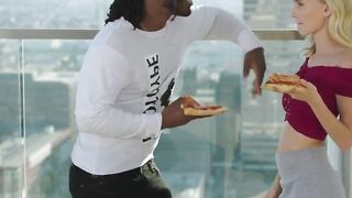 BLACKED BBC-hungry Blonde tracks down her celebrity crush