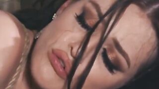kinky aubree valentine gets tied up and fucked by stirling