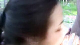 I boned my gf hard outdoors