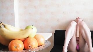 DOEGIRLS - Russian Showing Off Teen Alecia Fox Plays With Vibrator