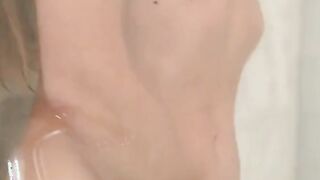 gorgeous brunette forgets house key