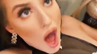 Beauty Dark Hair (Aubree Valentine) Gets A Facial By Her Boyfriend (Asher Valentine)