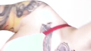inked babe ir fucked after getting her sweet ass rimmed