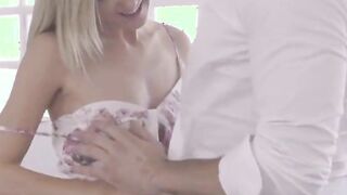 beautifull blonde babe sicilia hammered hard by big dick