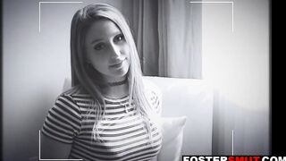 Foster daughter helps dad to pounded mom