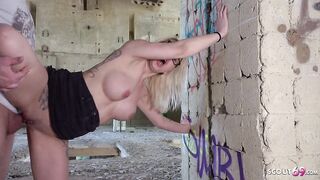 GERMAN SCOUT - DIRTY teenie YO MALINA ROUGH PICKUP PUBLIC SEX