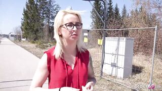 GERMAN SCOUT - DIRTY teenie YO MALINA ROUGH PICKUP PUBLIC SEX