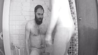 Wifey Gets Caught Cheating into the Shower