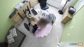 LOAN4K. Tender angelface gets indulged in hardcore action for cash