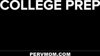 Stepmom Gives Son A Farewell Oral Sex
