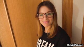 ANAL squirting orgasm | Huge creampie | Big natural tits