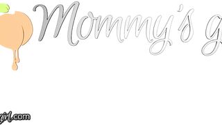 Stepmoms Conversation Turns Into A Scissoring 4-Way With Their Stepdaughters