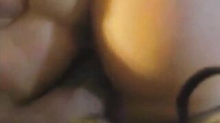 Amateur white snatch with mouth doing painful anal "please cum"