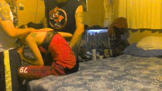 amateur ex-ex-wife shared and used by two guys and gets