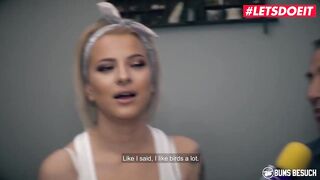 LETSDOEIT - #Dana Jayn - Huge Titties German Blondie Takes It