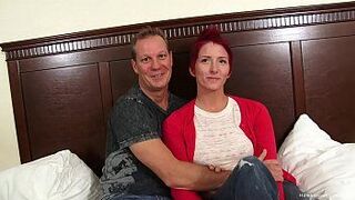 Sex crazed amateur couple are ready to fucked