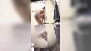 19 Year Mature changing at the swimming pool 3