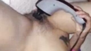 good vibrations on my panties and pussy