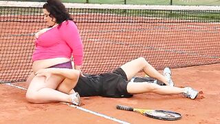 The Fattest Tennis College cunt with mouth