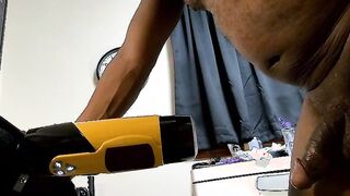 Naked Dady mature masturbating Part 4 doing a Cam Show