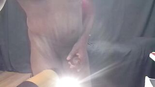 Naked Dady mature masturbating Part 4 doing a Cam Show