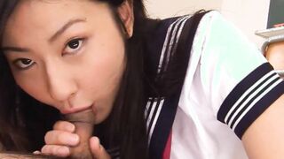 oriental college 19 year old 18yo got jizzed into bushy vagina