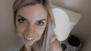 Blonde Thin Cutie Has Intense Fuck Session