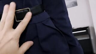 Blonde Thin Cutie Has Intense Fuck Session