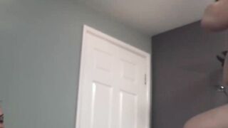 2 turned on babes taste a soldiers penis