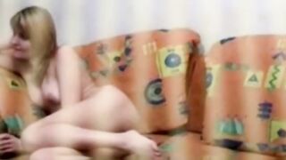 stepdaughter naked on the couch while i peek