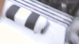 blonde stepsister gags on my dick