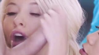 kenzie reeves and vina sky love to gape together